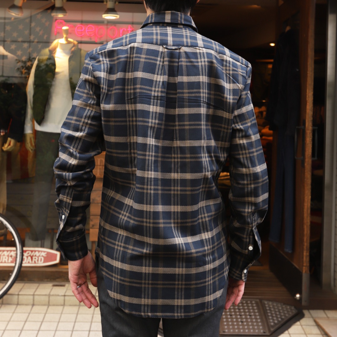 GITMAN VINTAGE/���åȥޥ������ơ��� Herringbone Check WORK SHIRTS