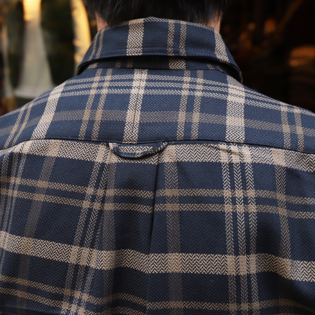 GITMAN VINTAGE/���åȥޥ������ơ��� Herringbone Check WORK SHIRTS