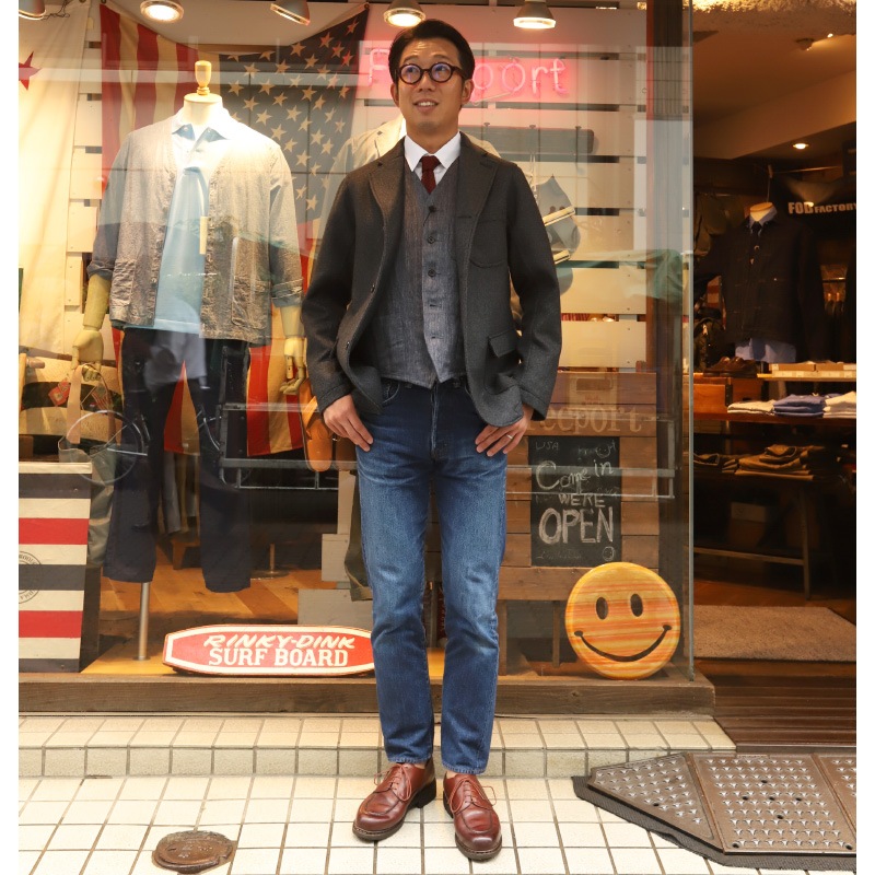 WORKERS/������� Vendome Shirt Thomas Mason