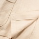 WOREKRS/  IVY BLAZER French Linen Herringbone, Ecru
