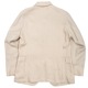 WOREKRS/  IVY BLAZER French Linen Herringbone, Ecru