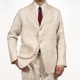 WOREKRS/  IVY BLAZER French Linen Herringbone, Ecru