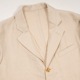WOREKRS/  IVY BLAZER French Linen Herringbone, Ecru