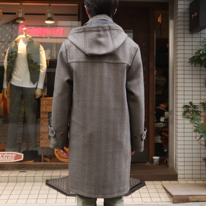 WORKERS/������� Duffle Coat Dominx Herringbone