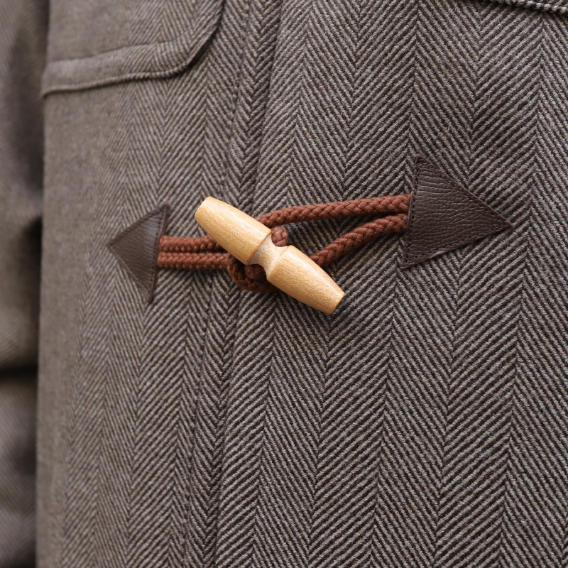 WORKERS/������� Duffle Coat Dominx Herringbone