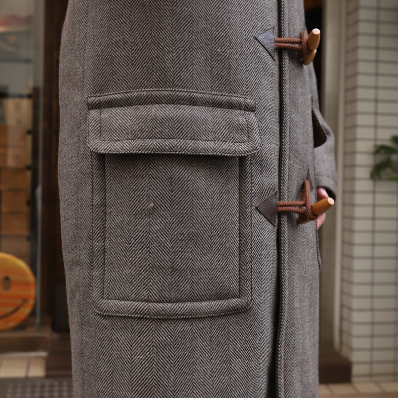 WORKERS/������� Duffle Coat Dominx Herringbone