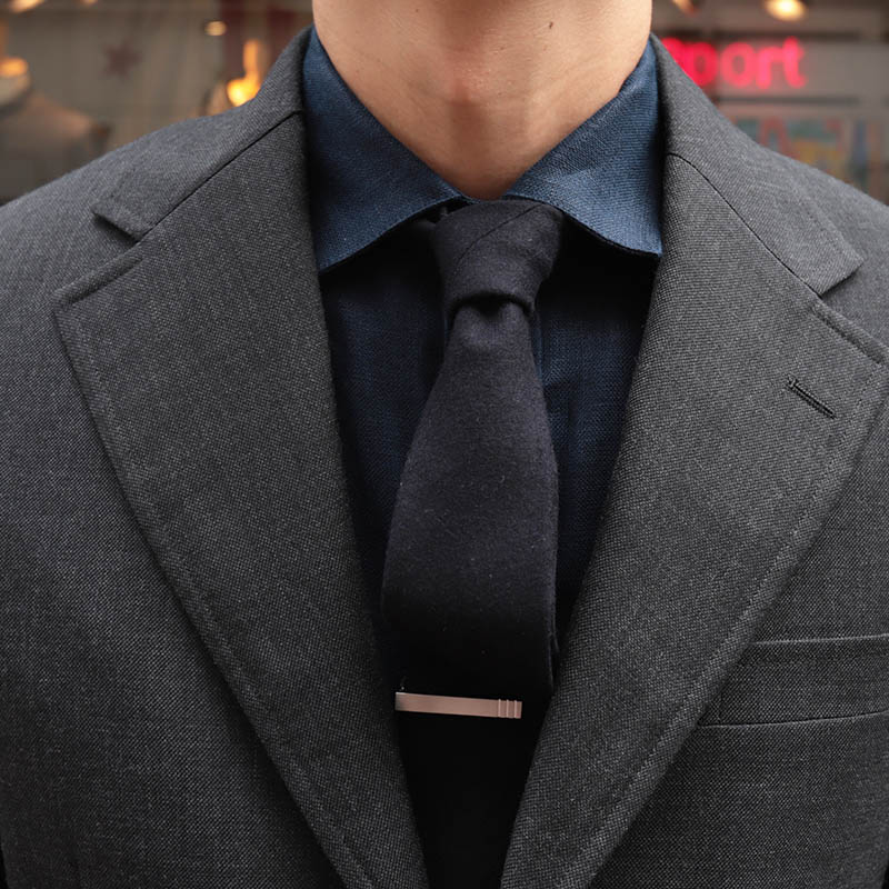 JamesMortimer Irish HeavyLinen RegularCollarShirts