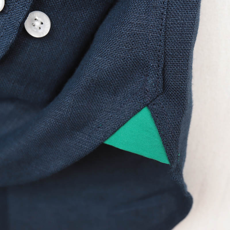 JamesMortimer Irish HeavyLinen RegularCollarShirts
