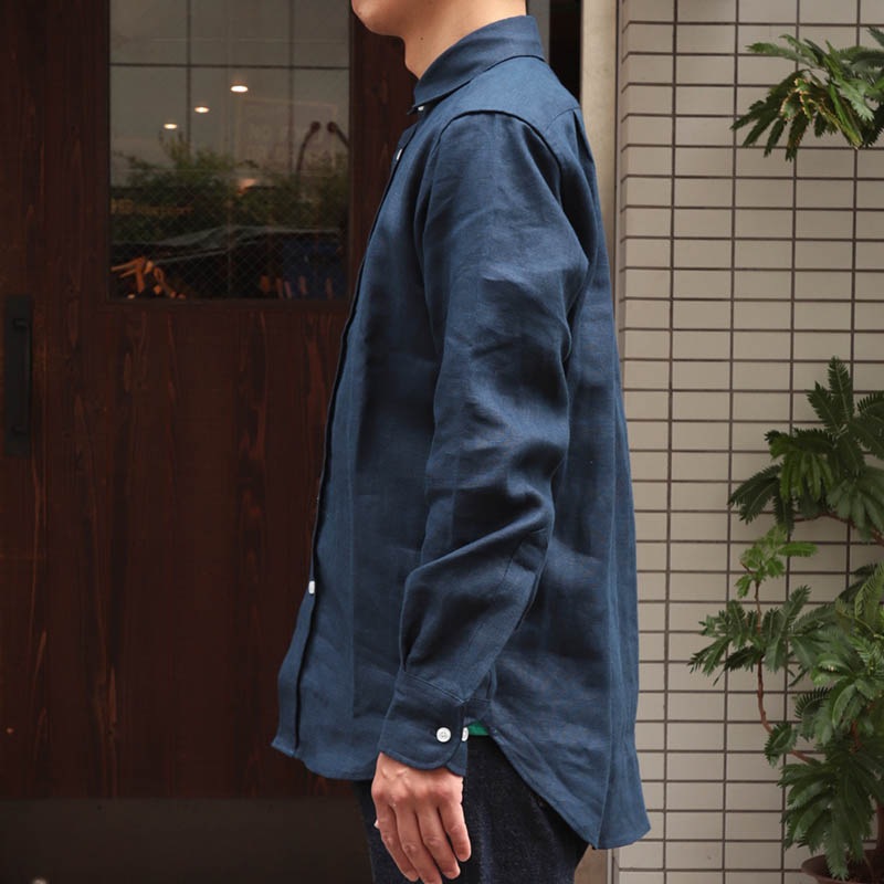 JamesMortimer Irish HeavyLinen RegularCollarShirts
