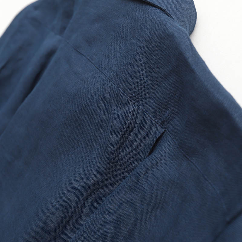 JamesMortimer Irish HeavyLinen RegularCollarShirts
