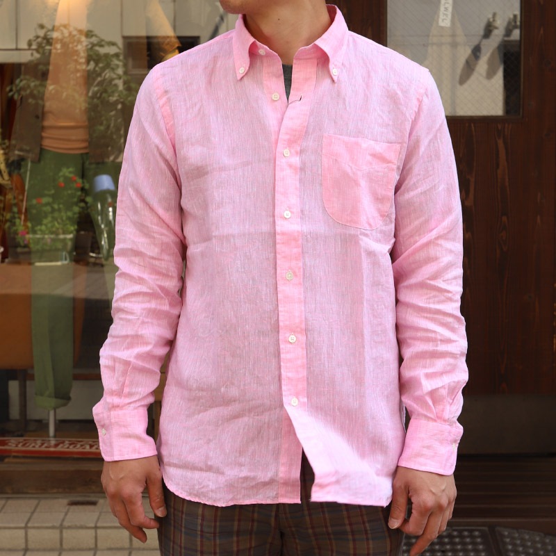 SOUTIENCOL IVY LEAGUE CANCLINI LINEN Pink/���ƥ����󥳥� �����ӡ��꡼��