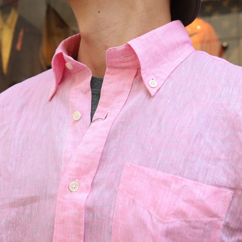 SOUTIENCOL IVY LEAGUE CANCLINI LINEN Pink/���ƥ����󥳥� �����ӡ��꡼��