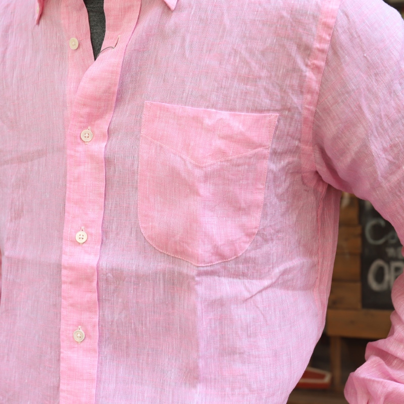 SOUTIENCOL IVY LEAGUE CANCLINI LINEN Pink/���ƥ����󥳥� �����ӡ��꡼��