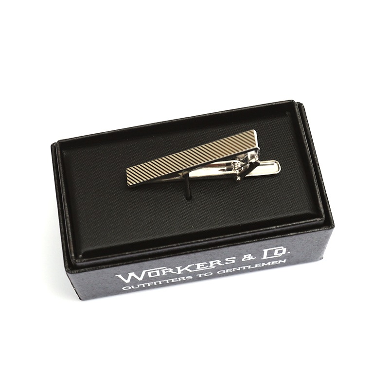 WORKERS(�������) Tie Clip Regimantal ��������åץ쥸��󥿥�