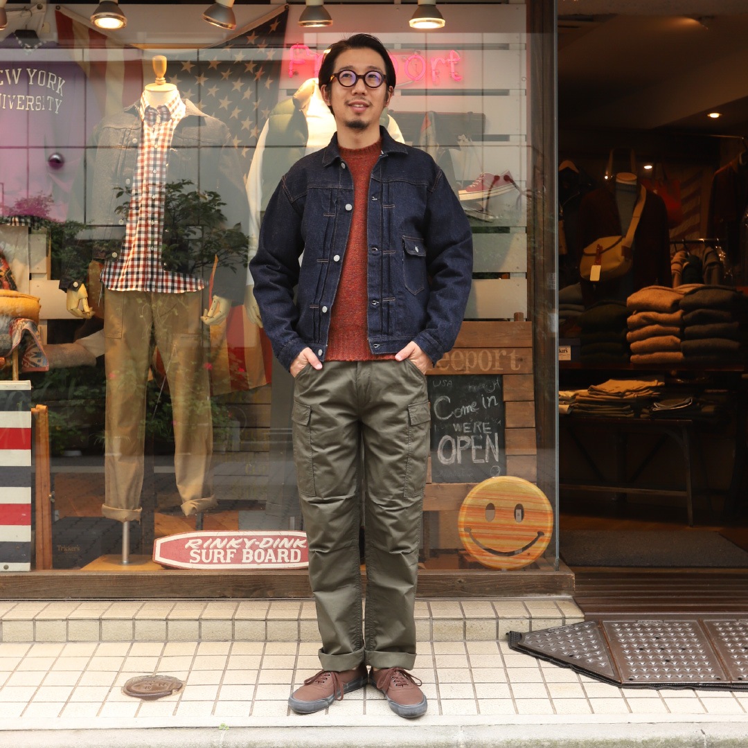 Jamieson's/ߥ CREW NECK SWETER ELBOW PATCH