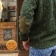 Jamieson's/ߥ CREW NECK SWETER ELBOW PATCH