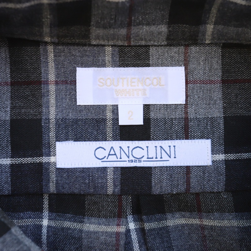 SOUTIENCOL/���ƥ����󥳥� San Francisco2014 CANCLINI TARTAN CHECK  212003