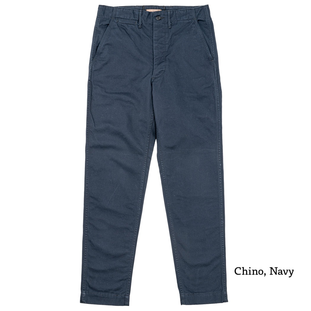 WORKERS/������� Officer Trousers Slim, Type 2, 8 oz  Light Chino
