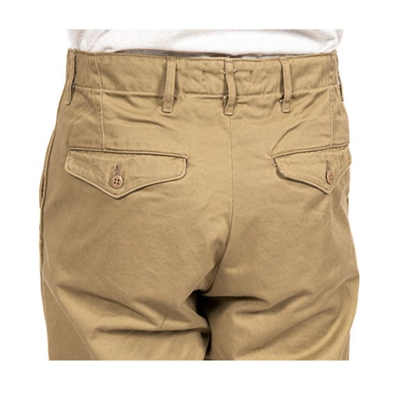 WORKERS/������� Officer Trousers Slim, Type 2, 8 oz  Light Chino
