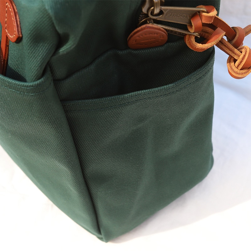 FILSON/�ե��륽�� TOTEBAG WITH ZIPPER GREEN