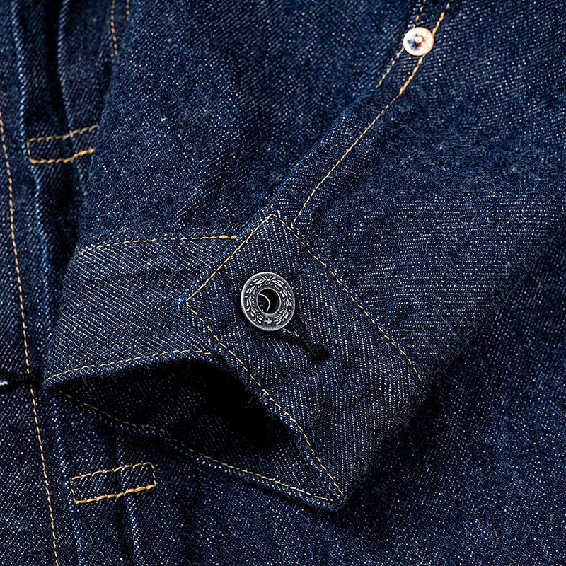 WORKERS/  SIZE46 Lot 806XH, Denim Jacket, Buckle TBack
