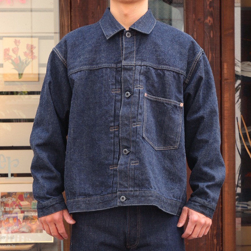 WORKERS/  SIZE46 Lot 806XH, Denim Jacket, Buckle TBack