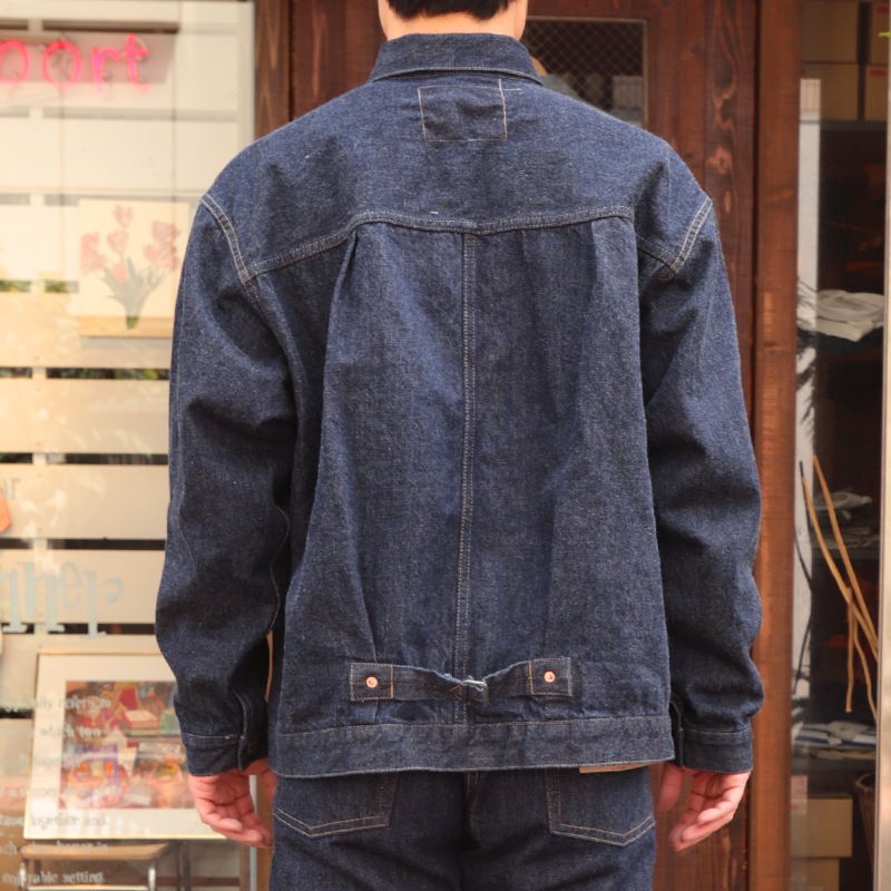 WORKERS/  SIZE46 Lot 806XH, Denim Jacket, Buckle TBack