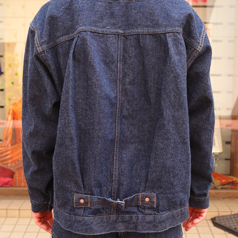 WORKERS/  SIZE46 Lot 806XH, Denim Jacket, Buckle TBack