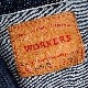 WORKERS/  SIZE46 Lot 806XH, Denim Jacket, Buckle TBack