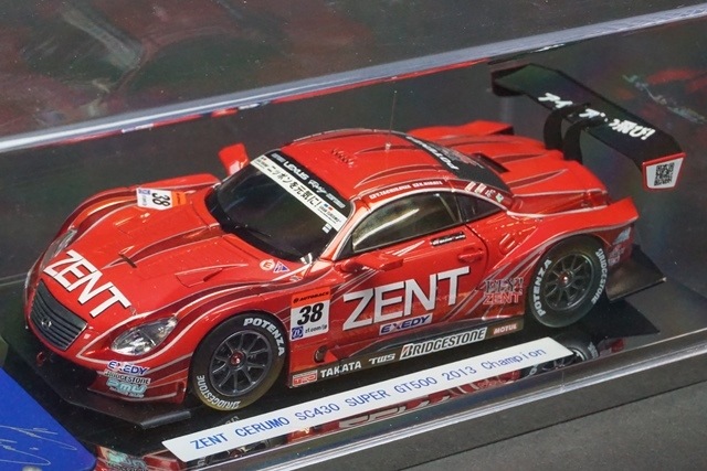 1/43 エブロ 45047 ゼント セルモ SC430 スーパーGT500 チャンピオン