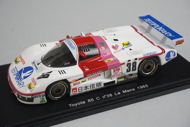 1/43 スパーク S2351 トヨタ 85C ルマン 1985 #38 E.エリジュ / G