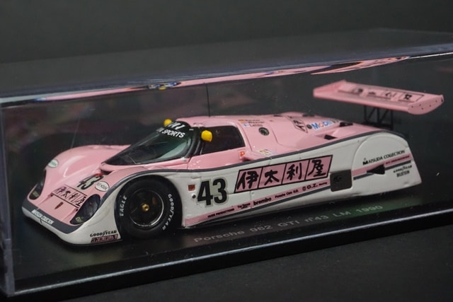 稀少スパークモデル ポルシェ962 GTI LM 1990 伊太利屋 稀少スパークモデル ポルシェ962 GTI LM 1990 伊太利屋 - メルカリ