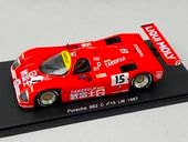1/43 ���ѡ��� KBS041 ����ǰ����� �ݥ륷�� 962C ��ޥ� 1987 #15 LIQUI MOLY