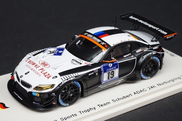 1/43 スパーク SG156 BMW Z4 GT3 ADAC ニュルブルクリンク 24h