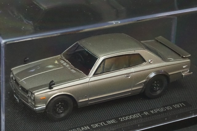 エブロ 1/43 日産 スカイライン 2000GT-R KPGC10 1971 シルバー 44025/ホワイト 44026 計2台set EBBRO NISSAN SKYLINE SILVER WHITE【10 EBBRO 1⁄43 NISSAN SKYLINE 2000GT Hardtop 1971 SILVER エブロ EBBRO