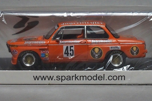 BMW 2002 Hockhenheim 1974 1st ミニカー Spark Spark/スパーク】1/43 BMW 2002 #50 Winner Hockhenheim 1974