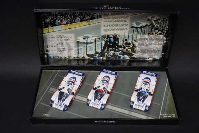 「MINICHAMPS」Porsche 956L #1LE MANS 1982 ミニカー/完成品 スパーク 1/18 ポルシェ 956 1982 ルマン24H 2位 #2 J