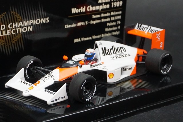 1/43 ミニチャンプス 436890002 マクラーレンホンダ MP4/5 A