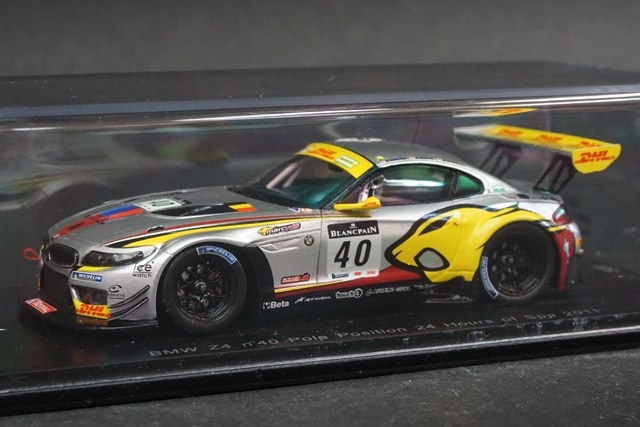 1/43 スパーク SB015 BMW Z4 ポールポジション SPA24h 2011#40, Boost