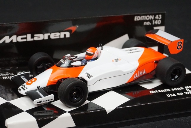 ミニチャンプス　1/43 マクラーレンフォード　MP4/8 1/43 ミニチャンプス 530834308 マクラーレン フォード MP4/1C N