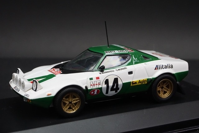 イクソ】 1/43 ランチア ストラトス HF 1977年モンテカルロ