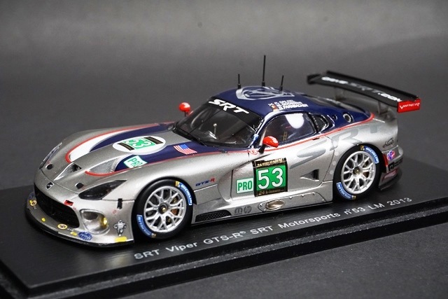 1/43スパーク S3766 SRTヴァイパー GTS-R SRT Motorsports LM 2013#53