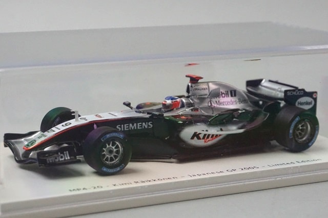 1/43 マクラーレンMP4/20 #9 日本GP 2005優勝 K.ライコネン
