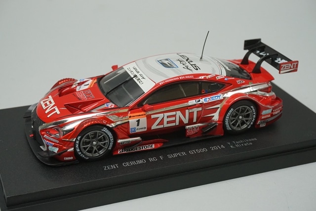 1/43 エブロ 45066 レクサス ゼント セルモ RC F スーパーGT500 2014