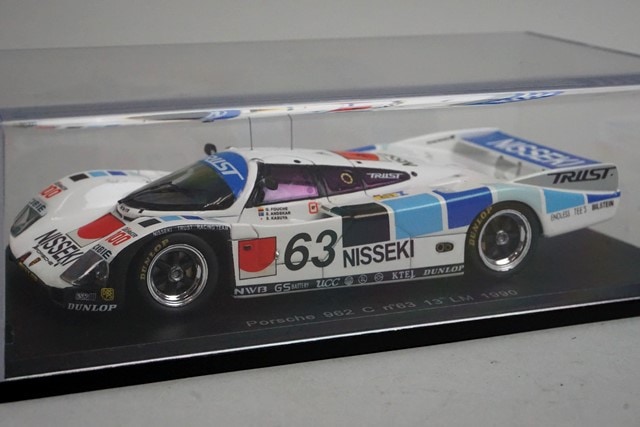 1/43 スパーク KBS009 ポルシェ 962C LM ルマン 13位 1990 #63