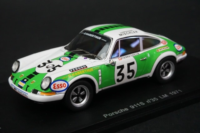 1/43 スパーク S0890 ポルシェ 911S ルマン 1971#35, Boost Gear