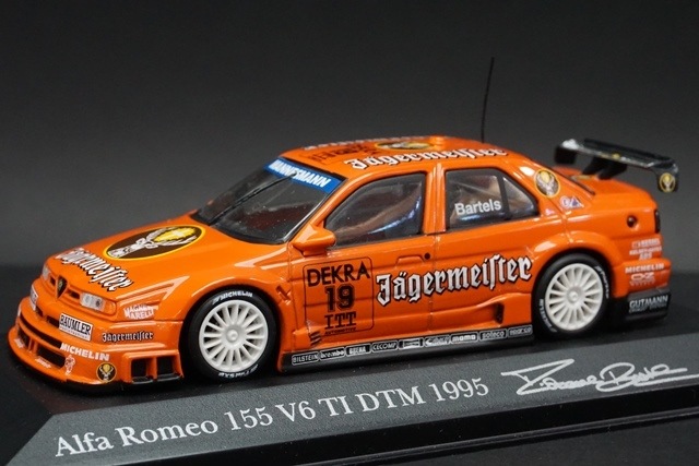 1/43 ミニチャンプス 430950319 アルファロメオ 155 V6 TI DTM 1995