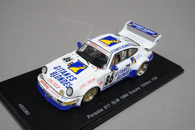 1/43 スパーク KBS060 ポルシェ 911 鈴鹿1000km 1994 #86, Boost Gear