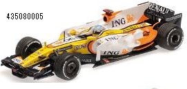 予約435080005 ミニチャンプス1/43 ルノー R28 F .アロンソ