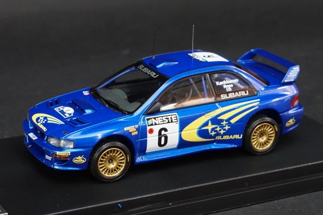 1/43 HPI 8599 ���Х� ����ץ�å� WRC �ե������ 1999#6